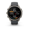 Garmin Fenix 9 Pro 47 мм inReach Titanium with Graphite/Black Silicone Band (010-04336-20)