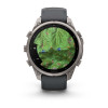 Garmin Fenix 9 Pro 47 мм inReach Titanium with Graphite/Black Silicone Band (010-04336-20)