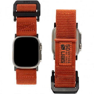 Ремешок UAG Active Strap для Apple Watch 49/46/45/44 мм (194004119191), оранжевый