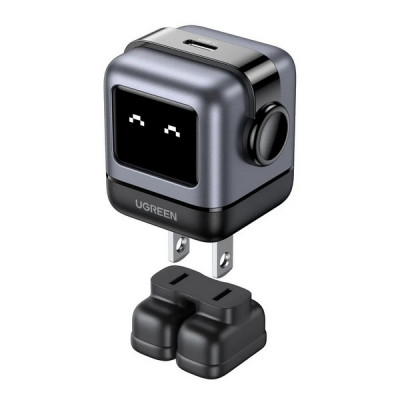 Сетевое зарядное устройство Ugreen Nexode CD361 (15570), 65 Вт, серый