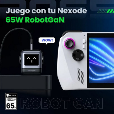 Сетевое зарядное устройство Ugreen Nexode CD361 (15570), 65 Вт, серый