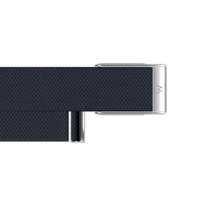 Плетеный ремешок для Whoop MG SuperKnit Luxe Band​ (Midnight with Titanium)
