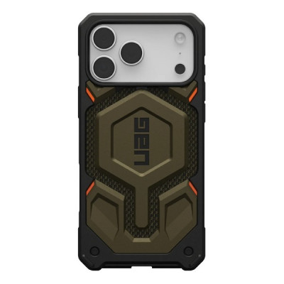 Чехол UAG Monarch Pro для iPhone 17 Pro Max 6.9" (11451411397B) зеленый (Kevlar Element Green)