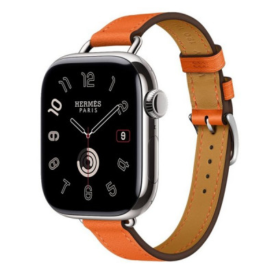 Apple Watch Series 11 Hermes 42 mm Attelage Single Tour Orange