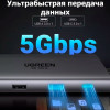 Конвертер Ugreen CM639 Revodok Pro 10-in-1 8K 30Hz (15534) серый