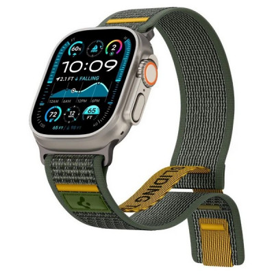 Ремешок Spigen Athlex Air для Apple Watch 42/44/45/49 мм (AMP09035) Green
