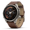 Garmin Fenix 9 Pro 47 мм inReach Titanium with Walnut Leather Band (010-04336-40)