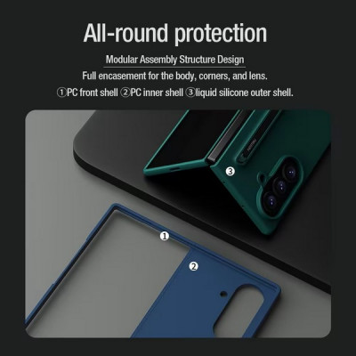 Чехол Nillkin Flex Pure Fold для Samsung Galaxy Z Fold 8 Ultra (Black)