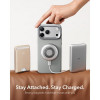 Чехол ESR Atelier Silicone Leather Kickstand Magnetic для iPhone 18 Pro Max / 17 Pro Max (Light Gray)