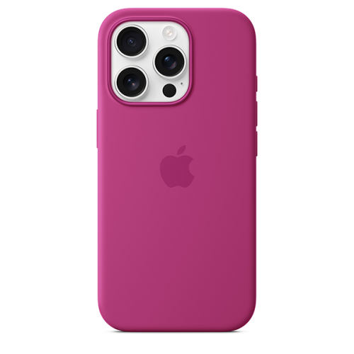 Чехол Apple iPhone 16 Pro Max Silicone Case with MagSafe Fuchsia MYYX3