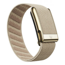 Плетеный ремешок для Whoop MG SuperKnit Luxe Band​ (Dune with Gold)