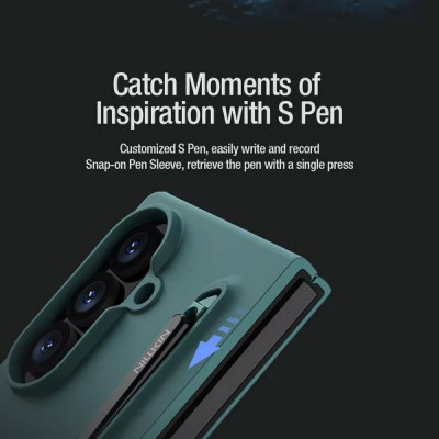 Чехол Nillkin Flex Pure Fold для Samsung Galaxy Z Fold 8 Ultra (Blue)
