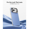 Чехол ESR Atelier Silicone Leather Kickstand Magnetic для iPhone 18 Pro / 17 Pro (Misty Blue)