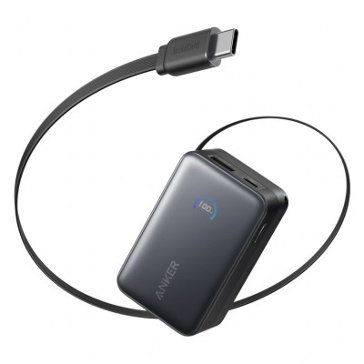 Внешний аккумулятор Anker Nano 10000 мАч 45W (A1638H11) Black