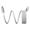 Магнитный кабель Magssory Link USB-C - Lightning MFI 1.2 м (CBL003w) White