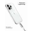 Магнитный кабель Magssory Link USB-C - Lightning MFI 1.2 м (CBL003w) White