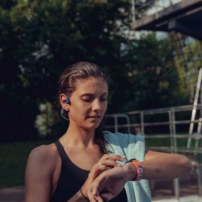 Водонепроницаемые наушники для плавания Suunto Aqua Light (SS051124000) Tidal Black