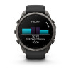 Garmin Fenix 9 Pro 51 мм Carbon Gray DLC Titanium with Black/Pebble Gray Silicone Band (010-04337-15)