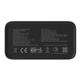 Внешний аккумулятор Xiaomi 18W Power Bank 30000mAh (BHR9126GL) черный
