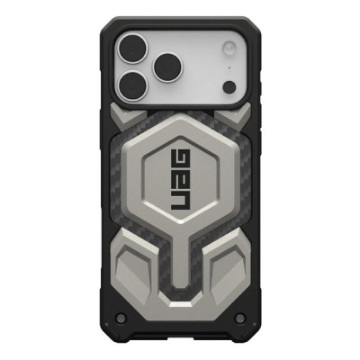Чехол UAG Monarch Pro для iPhone 17 Pro Max 6.9" (114514113636) титан (Titanium)