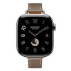 Apple Watch Series 11 Hermes 42 mm Attelage Single Tour Etoupe