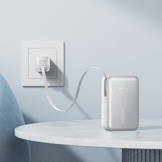 Внешний аккумулятор Anker Nano 10000 мАч 45W (A1638H21) White