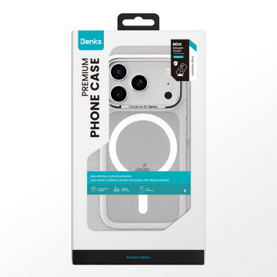 Чехол Benks Mist Protective Case для iPhone 17 6.3" (C.K.FF.AP.GE.C067) Green