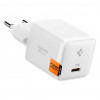 Сетевое зарядное устройство Spigen Essential Wall Charger 30W (ACH09492) White