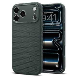 Чехол Spigen Liquid Air для iPhone 18 Pro Max / 17 Pro Max (ACS12113) Abyss Green