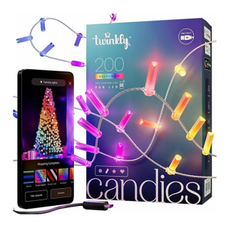 Умная гирлянда Twinkly Candies Candles RGB 200 (TWKC200RGB-T)