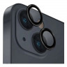 Защитное стекло UNIQ OPTIX Camera Lens protector Aluminium для iPhone 14 / 14 Plus (IP6.1-6.7M-LENSBLK) Black