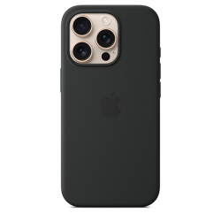 Чехол Apple iPhone 16 Pro Max Silicone Case with MagSafe Black MYYT3