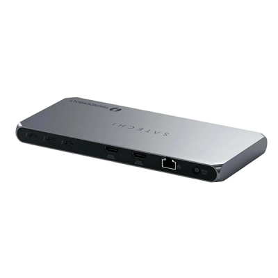 Док-станция Satechi Thunderbolt 4 Multi-Display Docking Station (ST-DT4MDM-EU) серый космос
