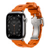 Apple Watch Series 11 Hermes 42 mm Kilim Single Tour Orange