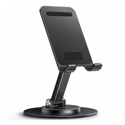 Подставка для телефона складная Ugreen LP805 Swivel&Foldable Multi-Angle Phone Stand (35152) черный