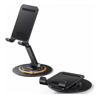 Подставка для телефона складная Ugreen LP805 Swivel&Foldable Multi-Angle Phone Stand (35152) черный