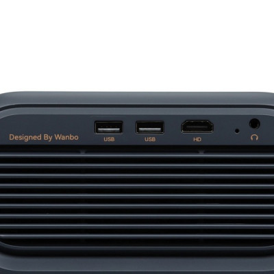 Проектор Wanbo Projector Mozart 1 WPB81 (Android 9.0, 2+32G, 1080P, автофокус, 900 Ansi) темно-синий