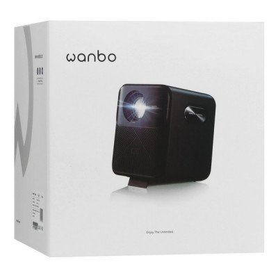 Проектор Wanbo Projector Mozart 1 WPB81 (Android 9.0, 2+32G, 1080P, автофокус, 900 Ansi) темно-синий