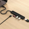 Адаптер Satechi 6-in-1 USB-C Slim Multiport Adapter 4K (ST-P6SK) Black