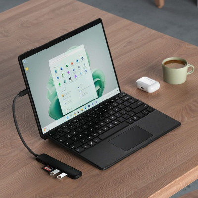 Адаптер Satechi 6-in-1 USB-C Slim Multiport Adapter 4K (ST-P6SK) Black