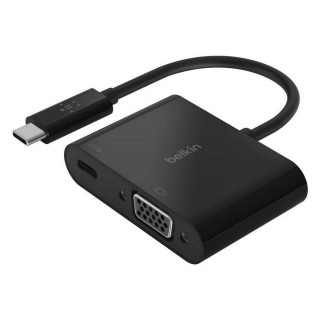 Переходник Belkin USB Type-C - VGA/USB Type-C (AVC001btBK) Black