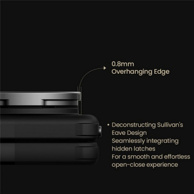 Чехол Nillkin CarboProp Magnetic для Samsung Galaxy Z Fold 8 Ultra (Black)