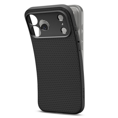 Чехол Spigen Liquid Air для iPhone 18 Pro Max / 17 Pro Max (ACS12111) Matte Black