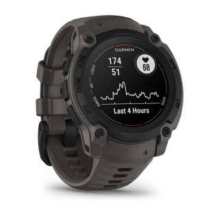 Умные часы Garmin Instinct E 40 mm Black with Charcoal Band (010-02932-00)