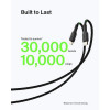 Кабель Belkin BoostCharge Braided USB-A - USB Type-C 2м (CAB002bt2MBK) Black