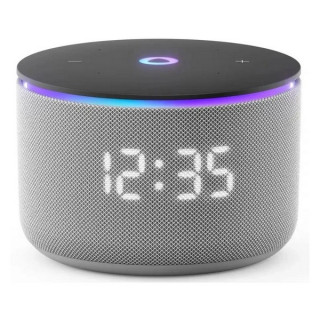 Умная колонка Яндекс Станция Мини 3 Про с Алисой, Zigbee, 18 Вт, серая (YNDX-00059GRY)