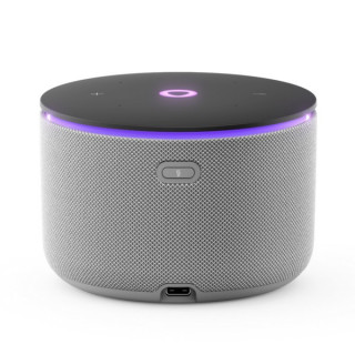 Умная колонка Яндекс Станция Мини 3 Про с Алисой, Zigbee, 18 Вт, серая (YNDX-00059GRY)