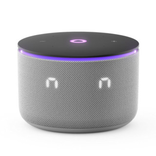 Умная колонка Яндекс Станция Мини 3 Про с Алисой, Zigbee, 18 Вт, серая (YNDX-00059GRY)