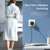 Сетевое зарядное устройство UGREEN CD294 Nexode 45W USB-C+USB-C PD GaN Fast Charger (90573) серый