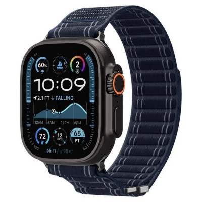 Ремешок Spigen WBF0 для Apple Watch 44/45/46/49 мм (AMP10143) Navy